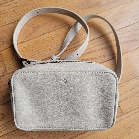 Ela Micro Belt Bag Spring Jilly Box S/M Neutral Dove Pebble - Picture 1 of 16